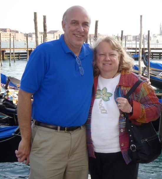 Paul and Sharon Quintavalle visit Venice in 2006. 