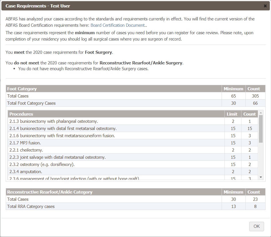 Case Requirements Case Requirements