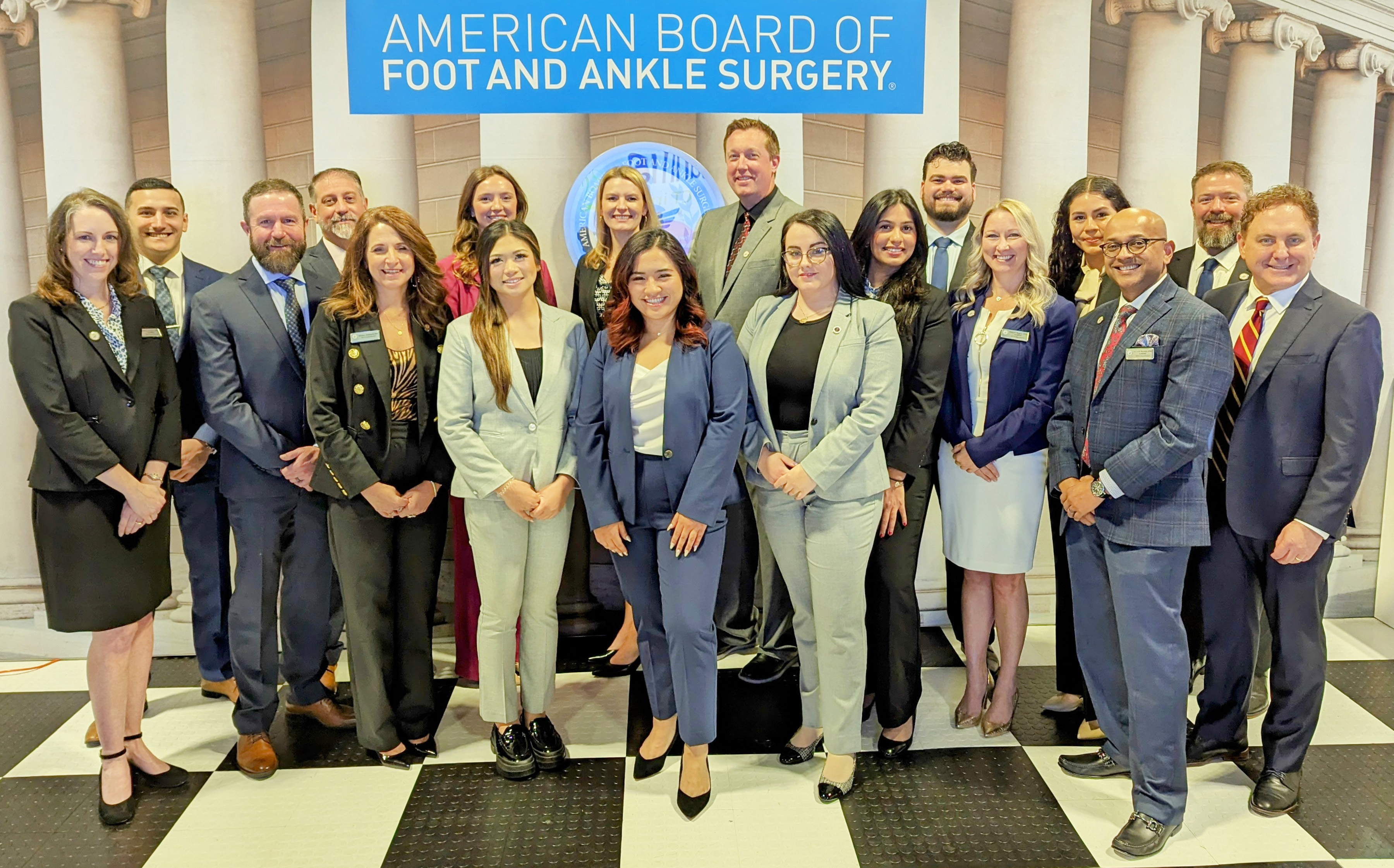 2024 Stone Award Winners with ABFAS Board of Directors